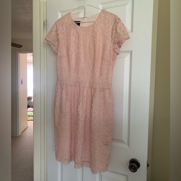 Donna Morgan - Light Pink Lace Dress - Picture 4 of 4